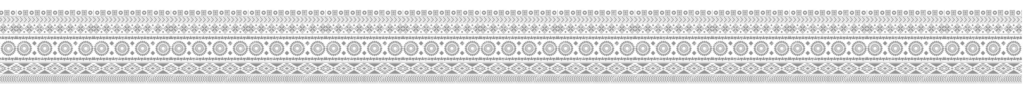 Decorative footer grid pattern